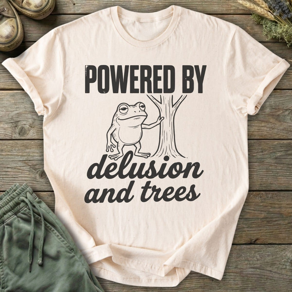 Printify T-Shirt Delusion And Trees T-Shirt