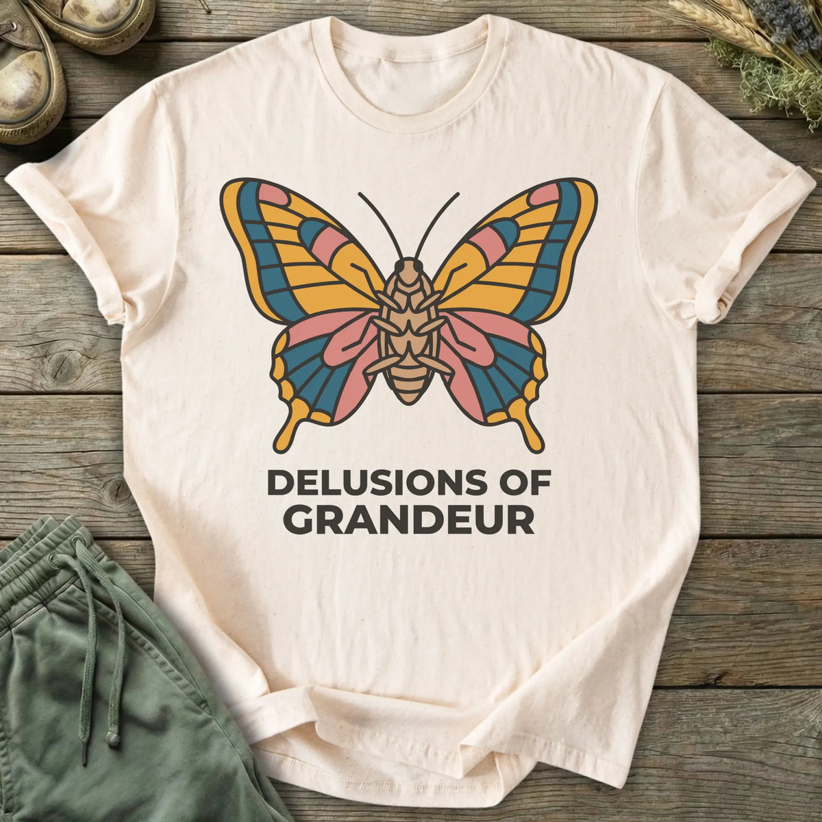 Printify T-Shirt Delusions Of Grandeur T-Shirt