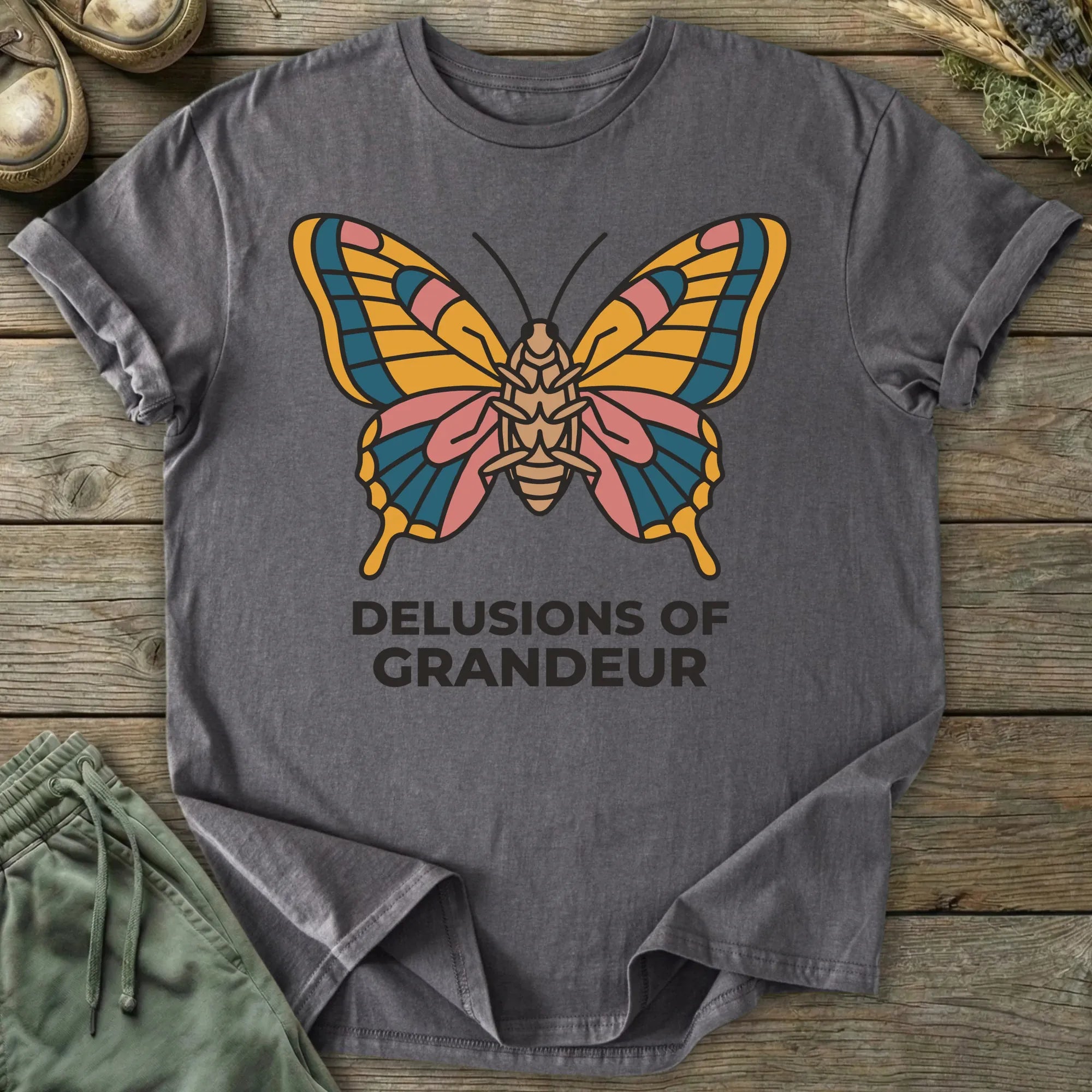 Printify T-Shirt Delusions Of Grandeur T-Shirt