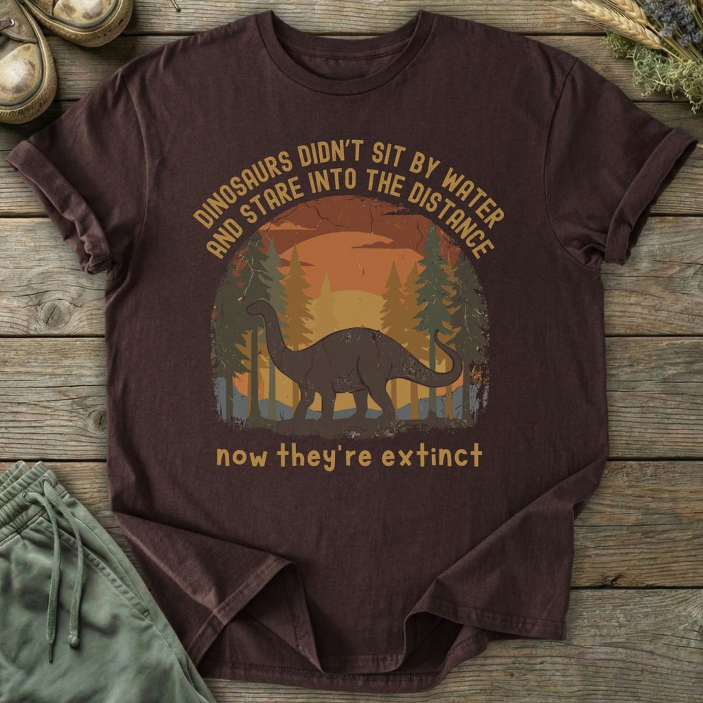 Printify T-Shirt Didn't Sit By Water T-Shirt