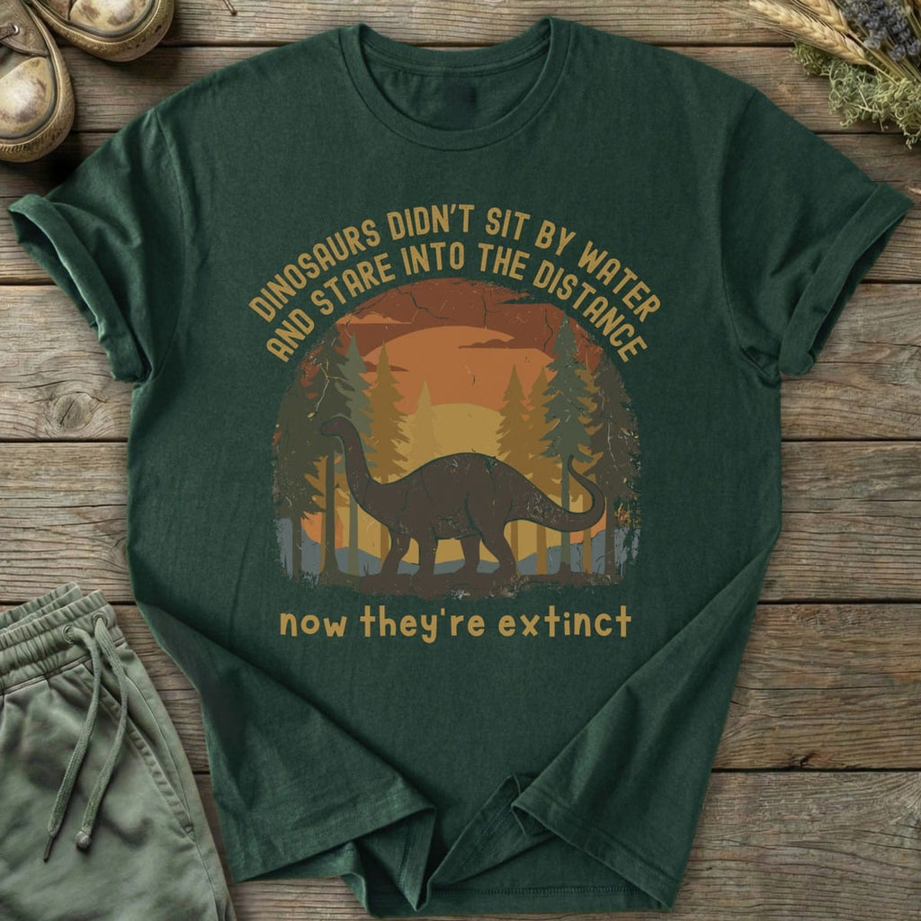 Printify T-Shirt Didn't Sit By Water T-Shirt