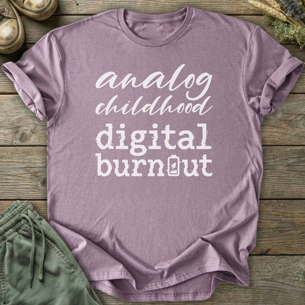 Printify T-Shirt Digital Burnout T-Shirt