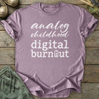 Printify T-Shirt Digital Burnout T-Shirt