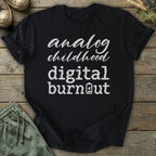 Printify T-Shirt Digital Burnout T-Shirt