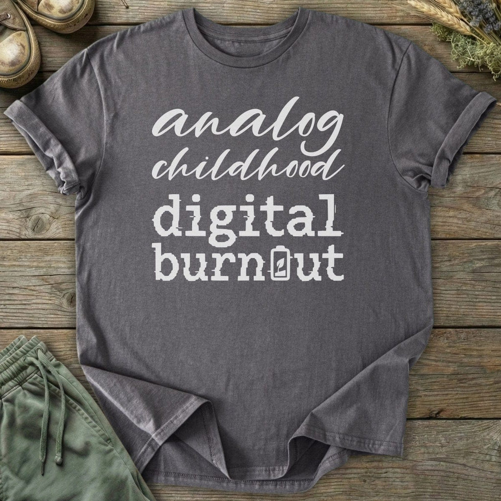 Printify T-Shirt Digital Burnout T-Shirt