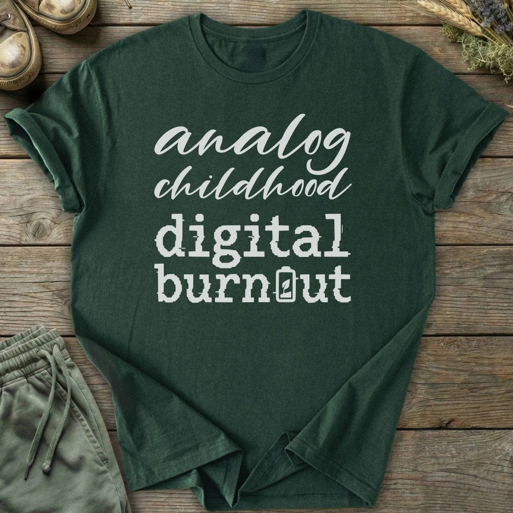 Printify T-Shirt Digital Burnout T-Shirt