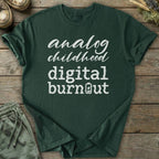 Printify T-Shirt Digital Burnout T-Shirt