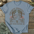 Printify T-Shirt Dirt Paths Restore T-Shirt
