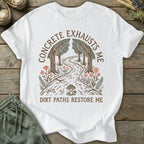 Printify T-Shirt Dirt Paths Restore T-Shirt