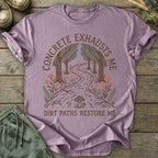 Printify T-Shirt Dirt Paths Restore T-Shirt