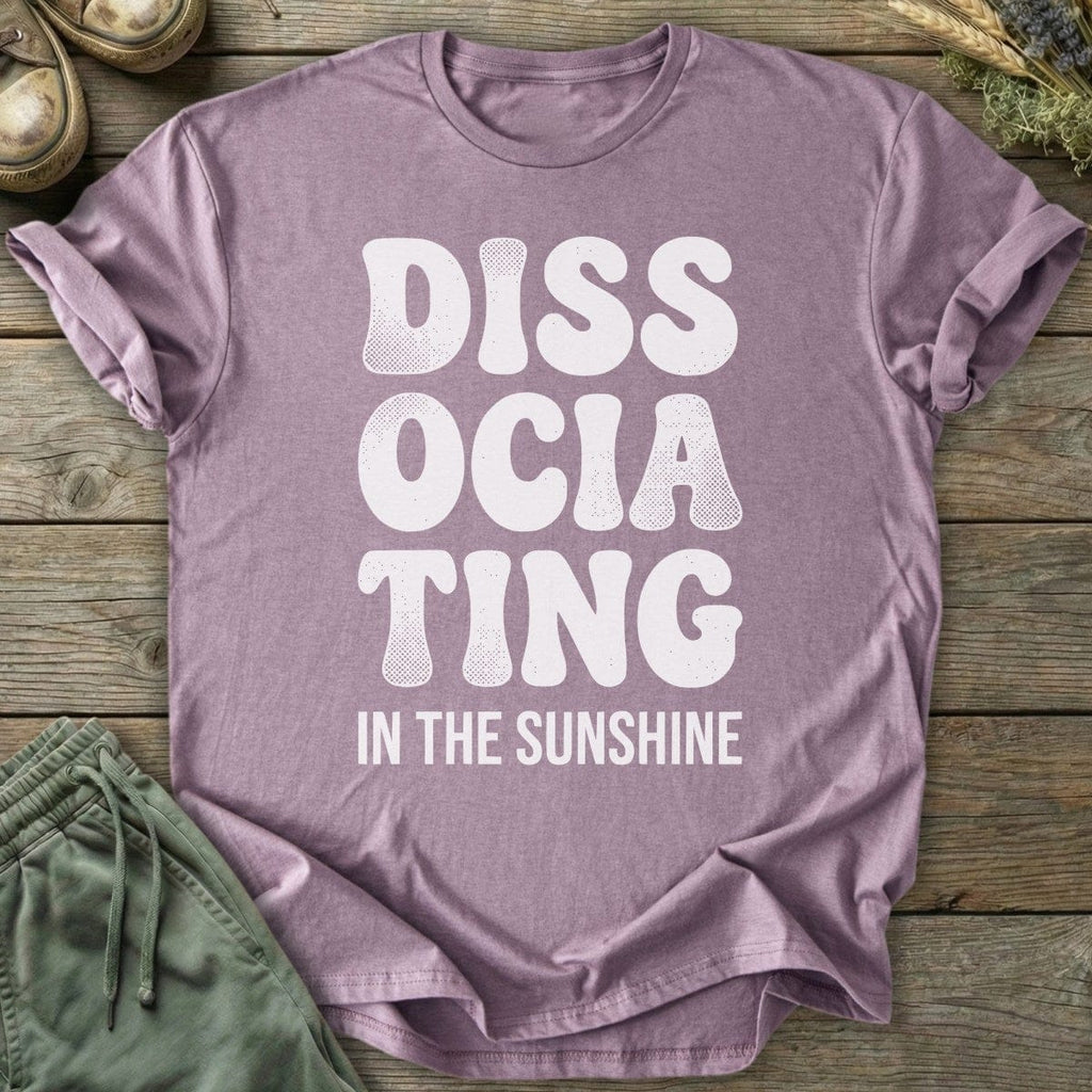 Printify T-Shirt Dissociating In Sun T-Shirt