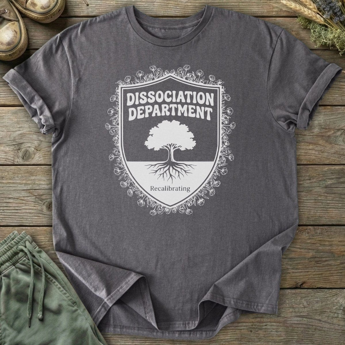 Printify T-Shirt Dissociation Dept T-Shirt