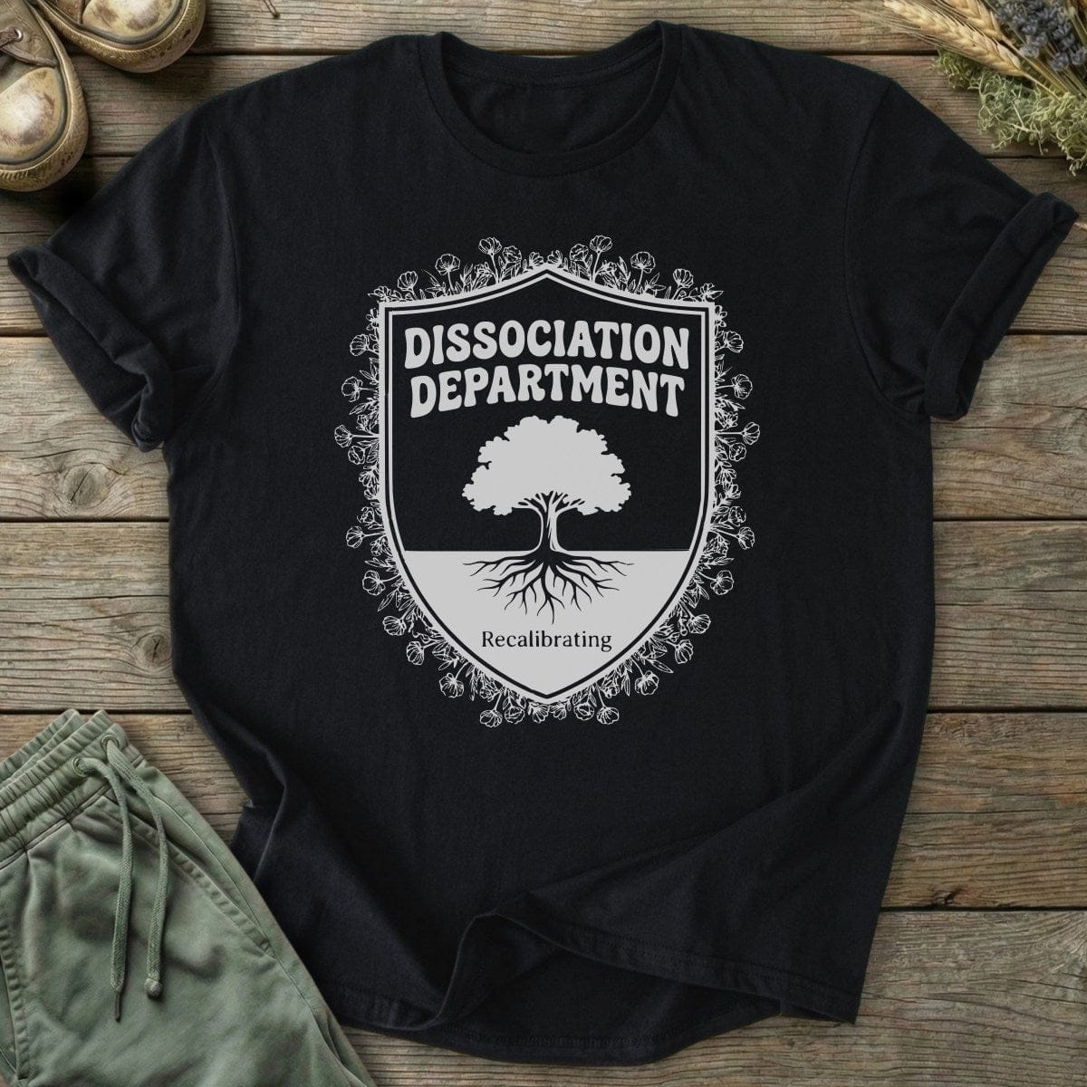 Printify T-Shirt Dissociation Dept T-Shirt