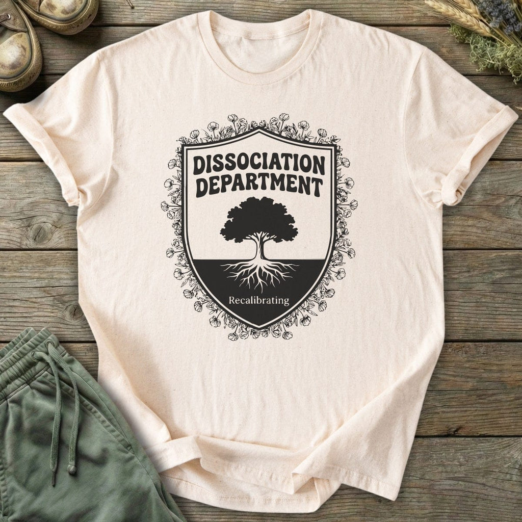 Printify T-Shirt Dissociation Dept T-Shirt