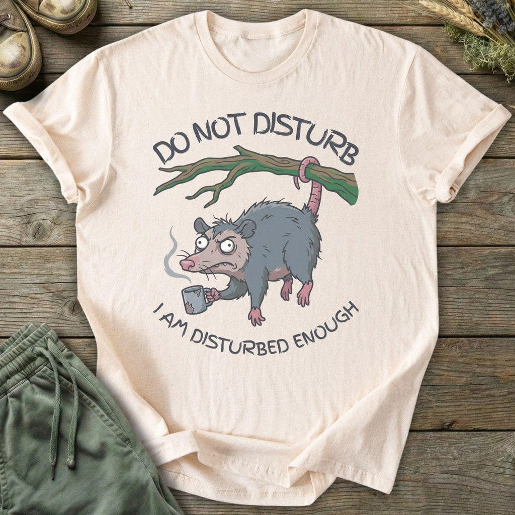 Printify T-Shirt Disturbed Enough T-Shirt