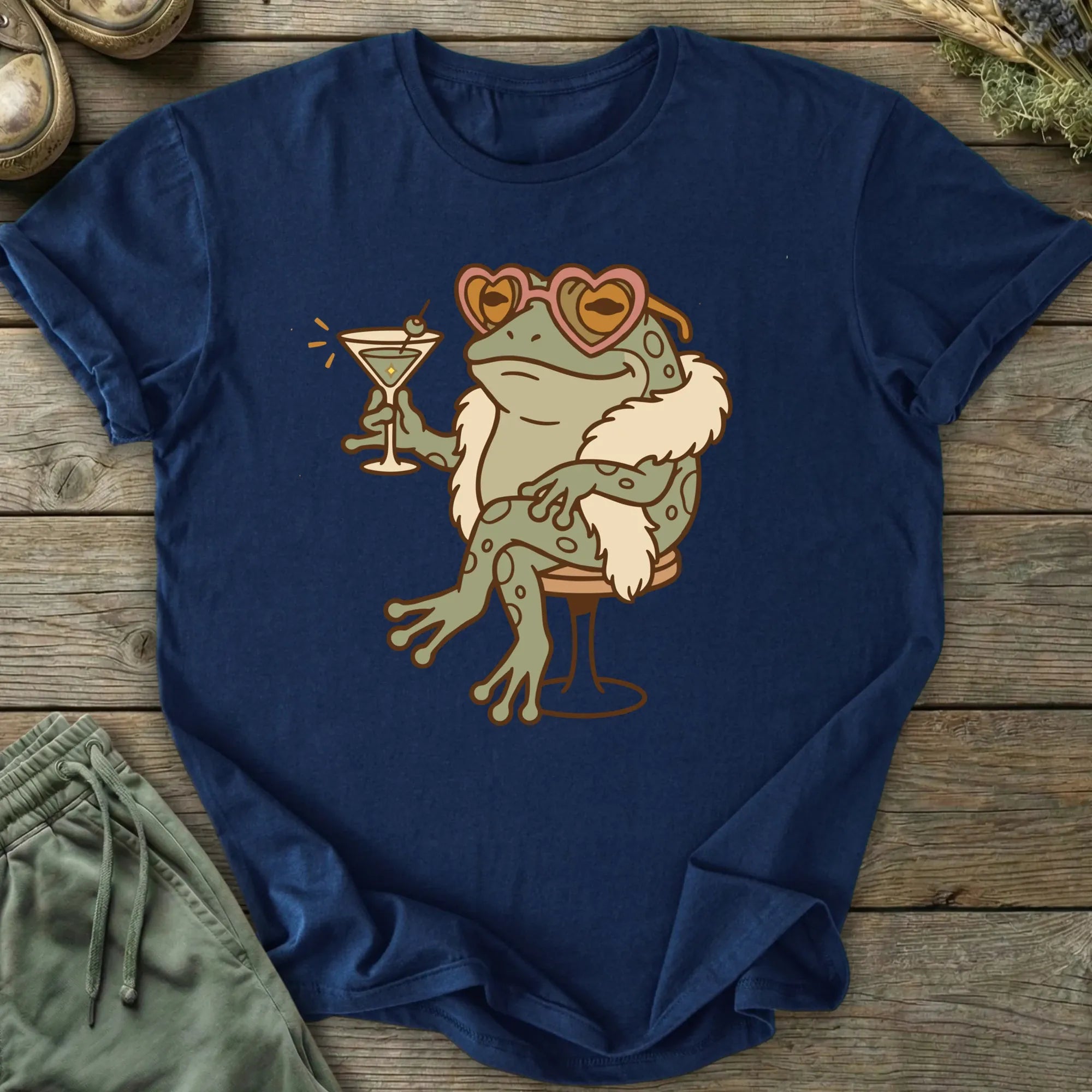 Printify T-Shirt Diva Frog T-Shirt