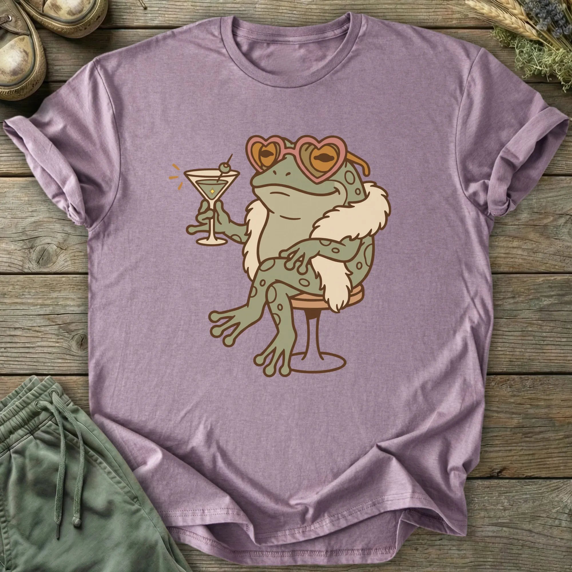 Printify T-Shirt Diva Frog T-Shirt