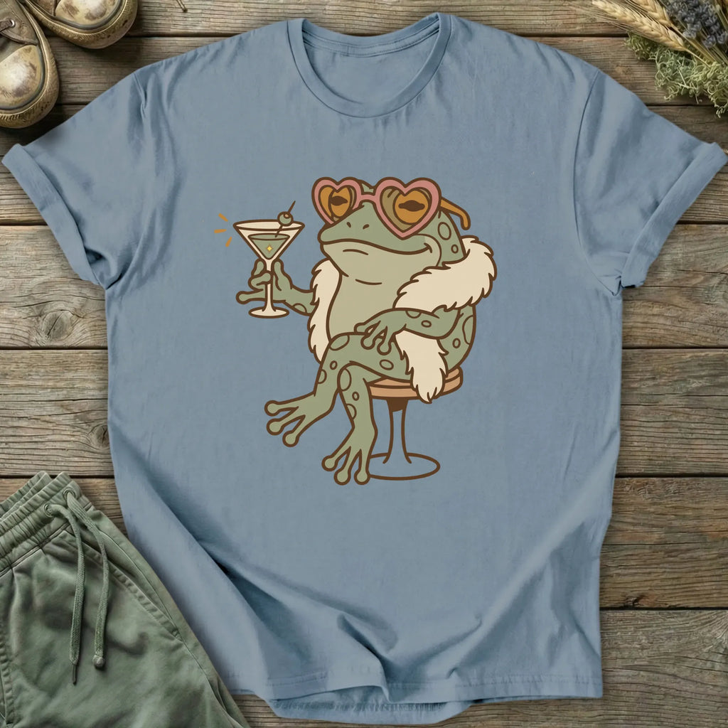 Printify T-Shirt Diva Frog T-Shirt