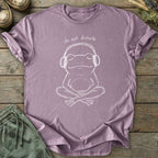 Printify T-Shirt Do Not Disturb Frog T-Shirt