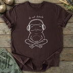 Printify T-Shirt Do Not Disturb Frog T-Shirt