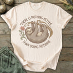 Printify T-Shirt Doing Nothing T-Shirt