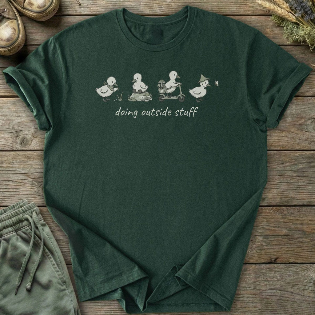 Printify T-Shirt Doing Outside Stuff T-Shirt