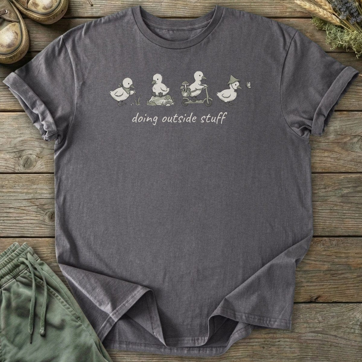 Printify T-Shirt Doing Outside Stuff T-Shirt