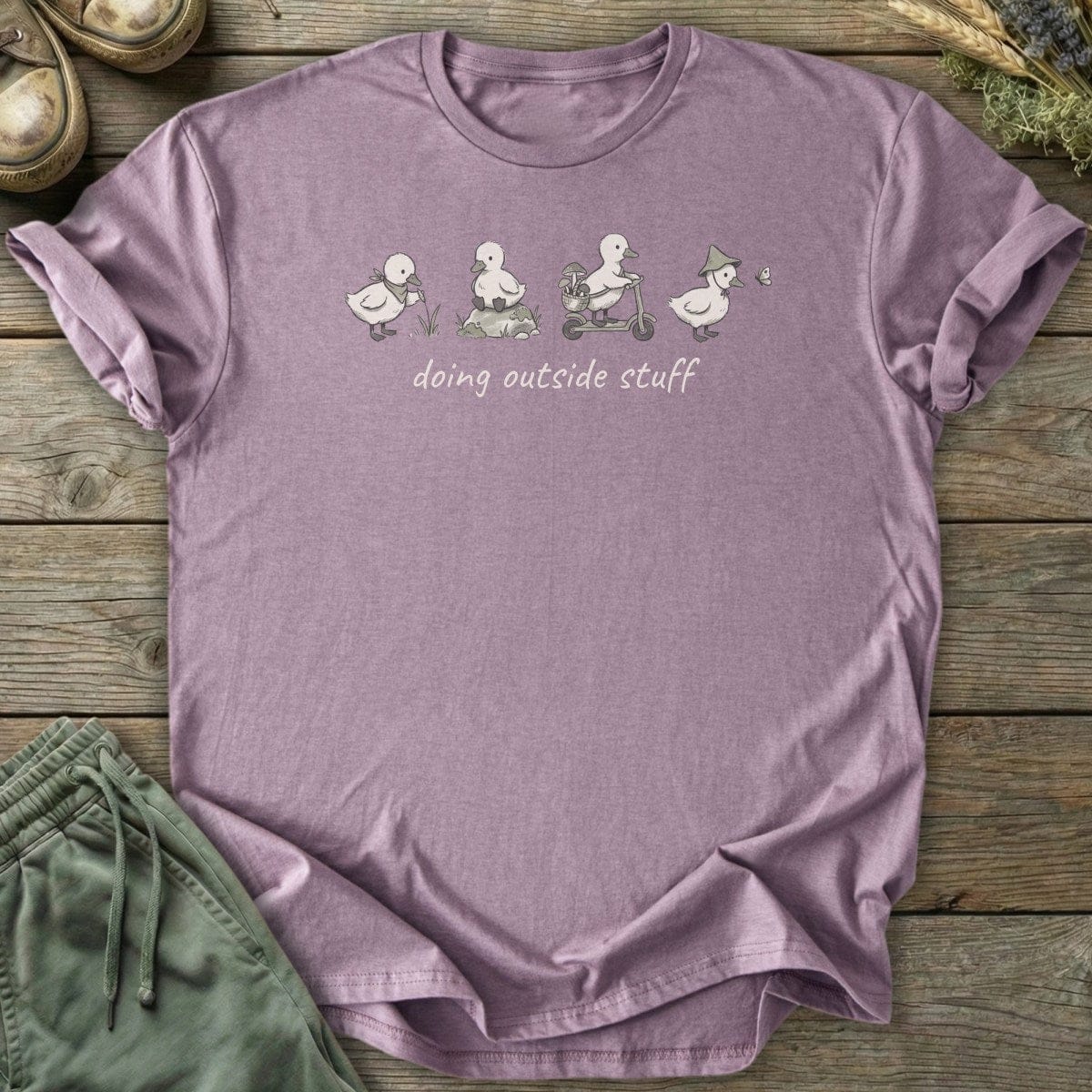 Printify T-Shirt Doing Outside Stuff T-Shirt