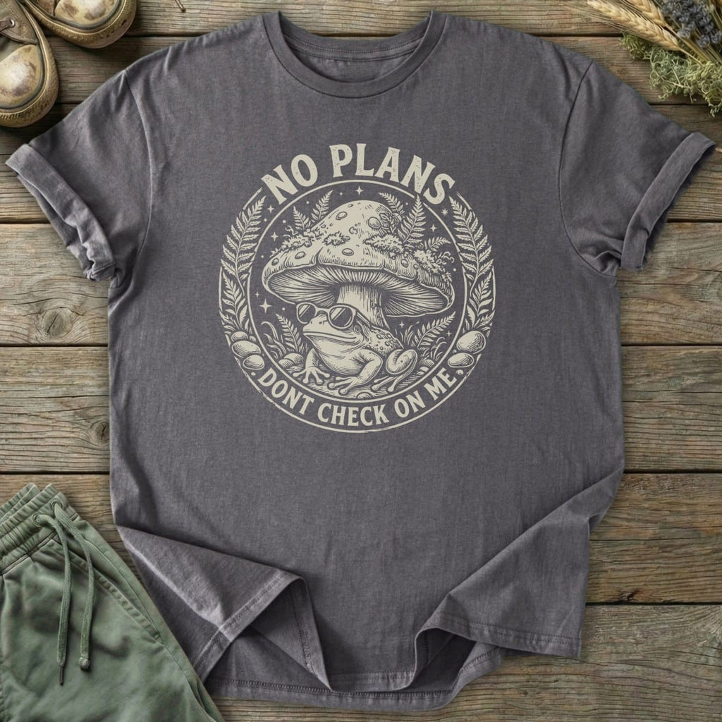Printify T-Shirt Don't Check On Me T-Shirt