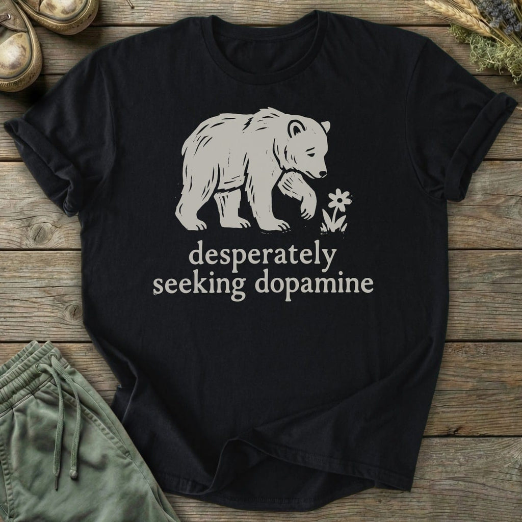 Printify T-Shirt Dopamine Bear T-Shirt