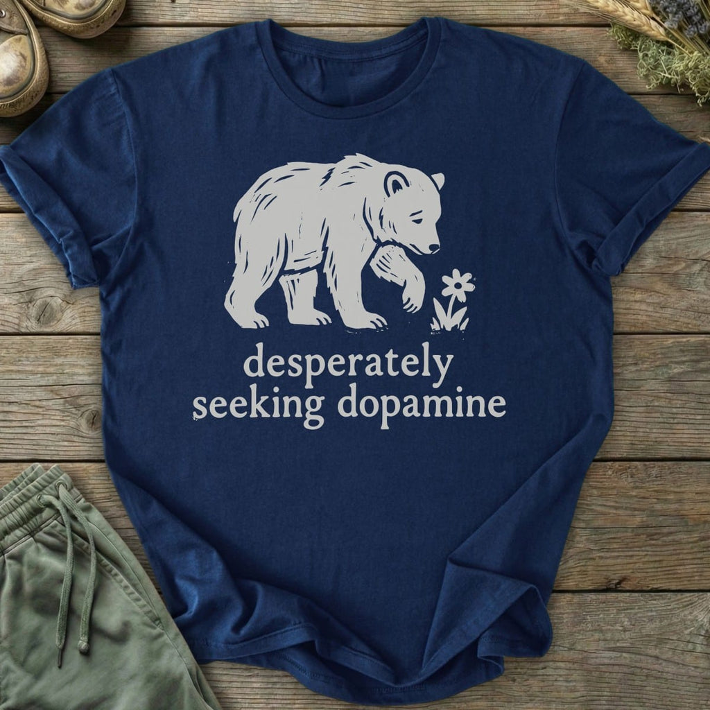 Printify T-Shirt Dopamine Bear T-Shirt