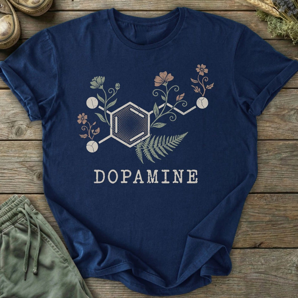 Printify T-Shirt Dopamine Molecule T-Shirt
