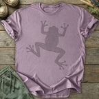 Printify T-Shirt Dot Art Frog T-Shirt