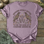 Printify T-Shirt Dragging Myself T-Shirt