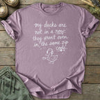 Printify T-Shirt Ducks Not In Zip T-Shirt