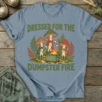 Printify T-Shirt Dumpster Fire T-Shirt