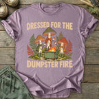 Printify T-Shirt Dumpster Fire T-Shirt