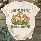 Printify T-Shirt Dumpster Fire T-Shirt
