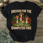 Printify T-Shirt Dumpster Fire T-Shirt