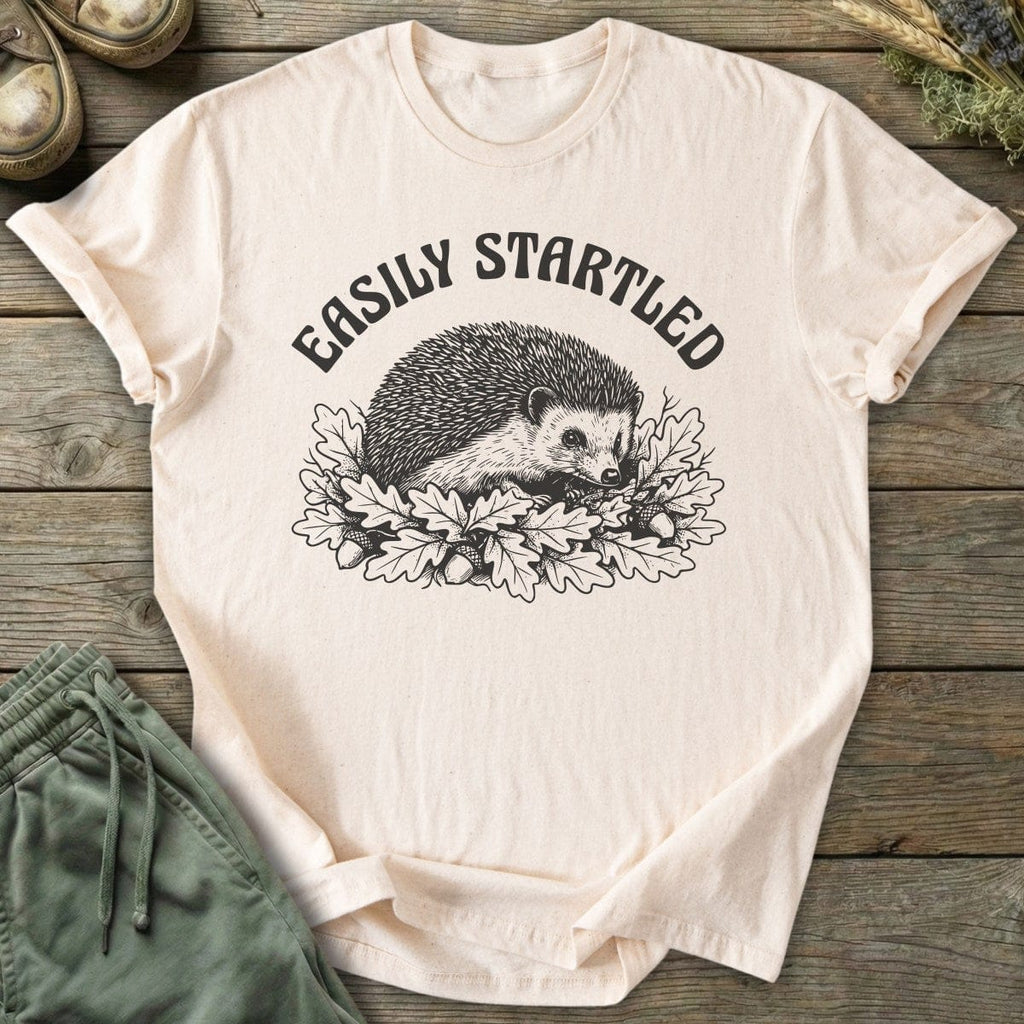 Printify T-Shirt Easily Startled T-Shirt