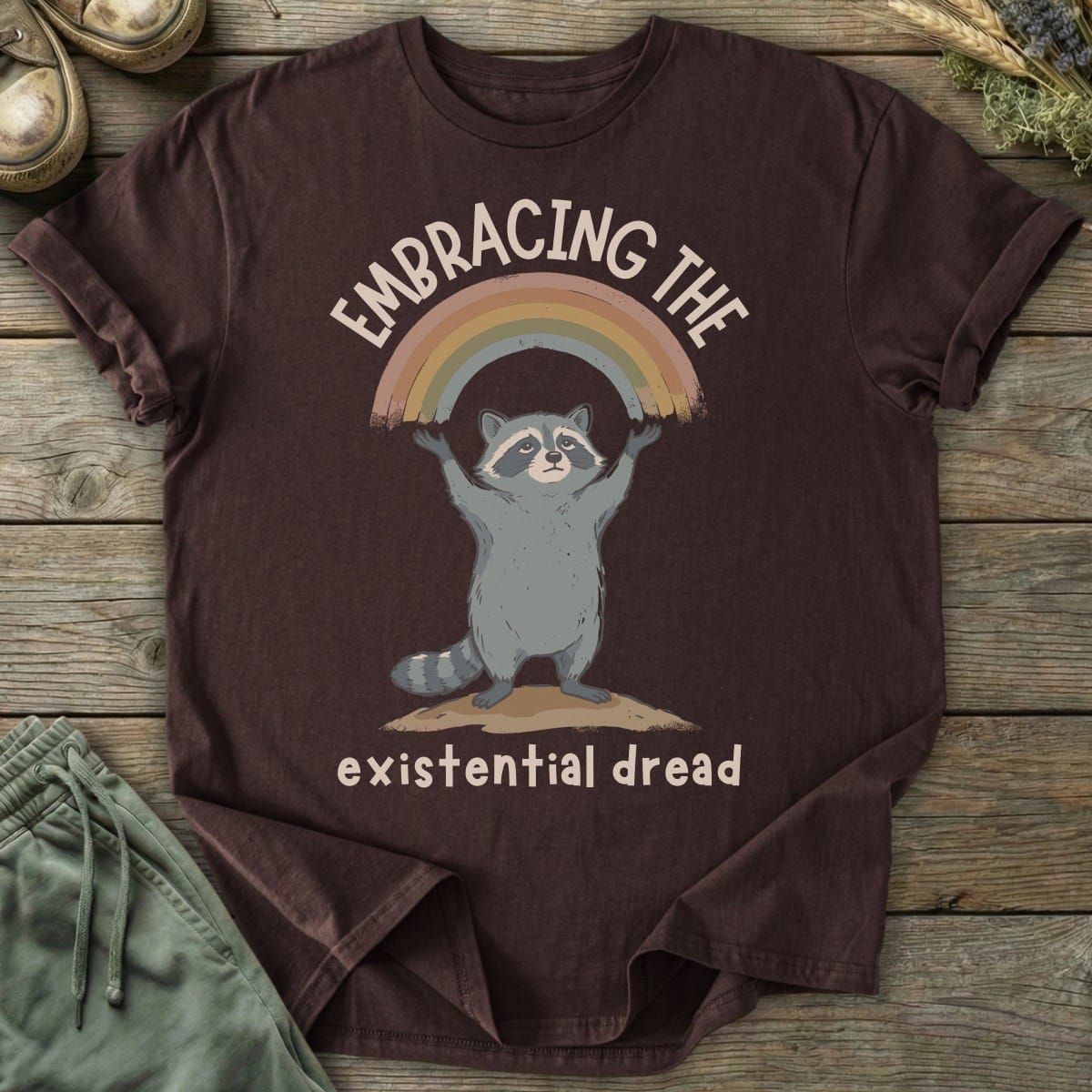 Printify T-Shirt Embracing The Dread T-Shirt