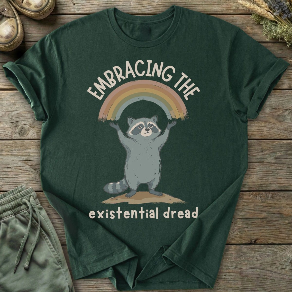 Printify T-Shirt Embracing The Dread T-Shirt