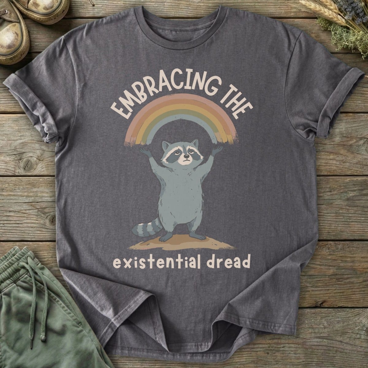Printify T-Shirt Embracing The Dread T-Shirt