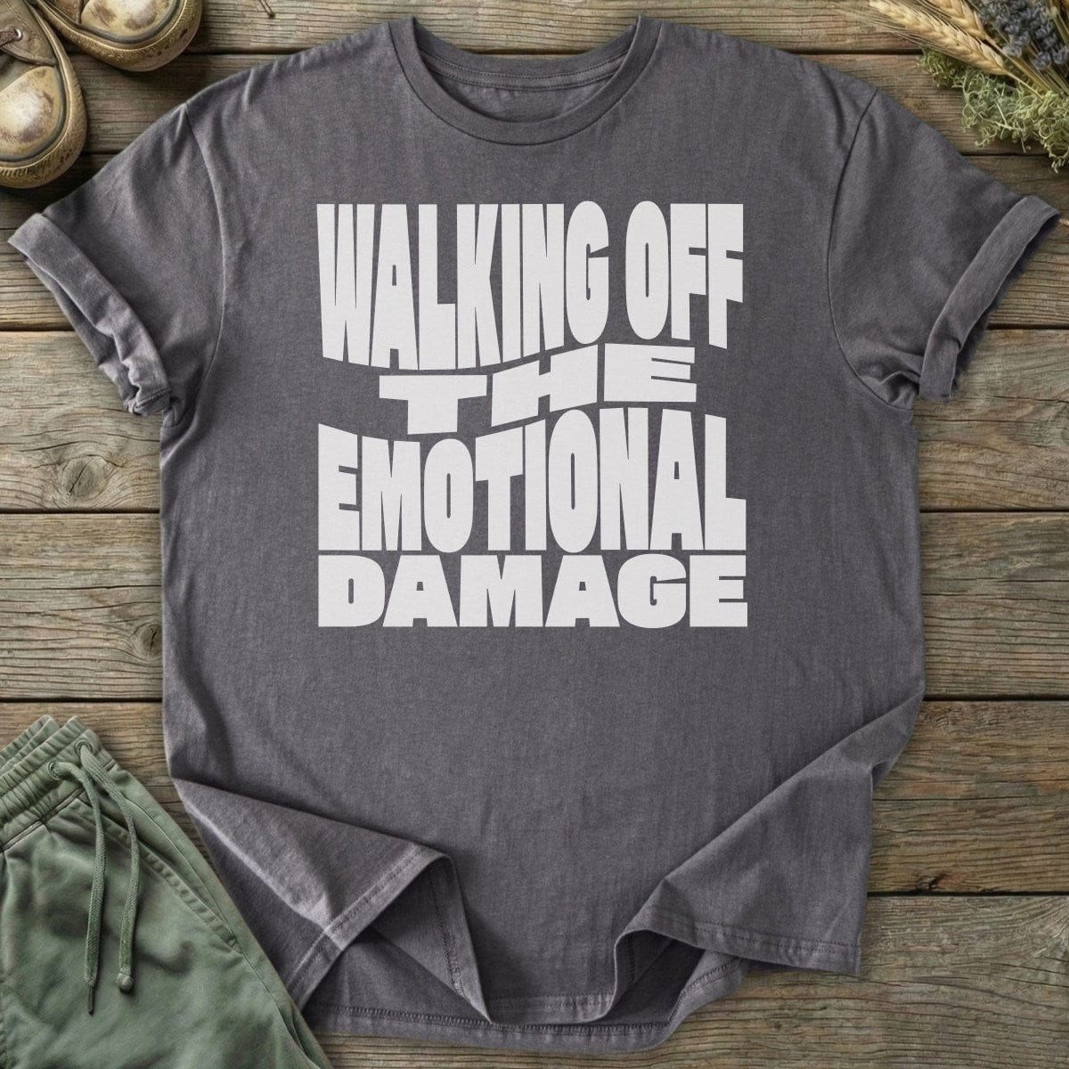 Printify T-Shirt Emotional Damage T-Shirt