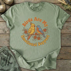 Printify T-Shirt Emotional Support Birds T-Shirt