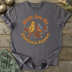 Printify T-Shirt Emotional Support Birds T-Shirt