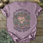 Printify T-Shirt Emotional Support Plants T-Shirt