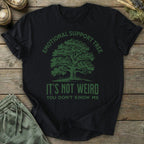 Printify T-Shirt Emotional Support Tree T-Shirt
