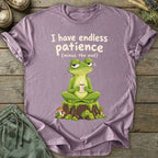 Printify T-Shirt Endless Patience T-Shirt