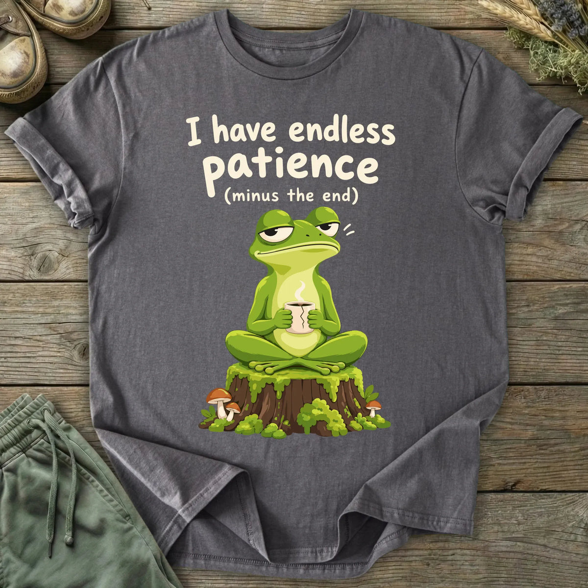 Printify T-Shirt Endless Patience T-Shirt